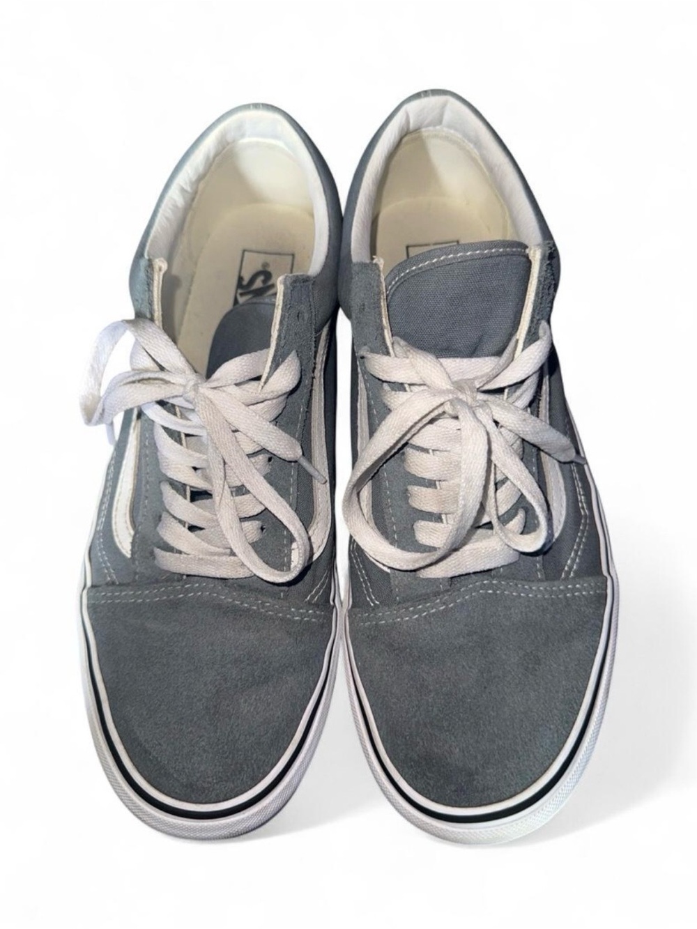 Vans Dark Gray Old Skool Low-Top Sneakers Sz 10